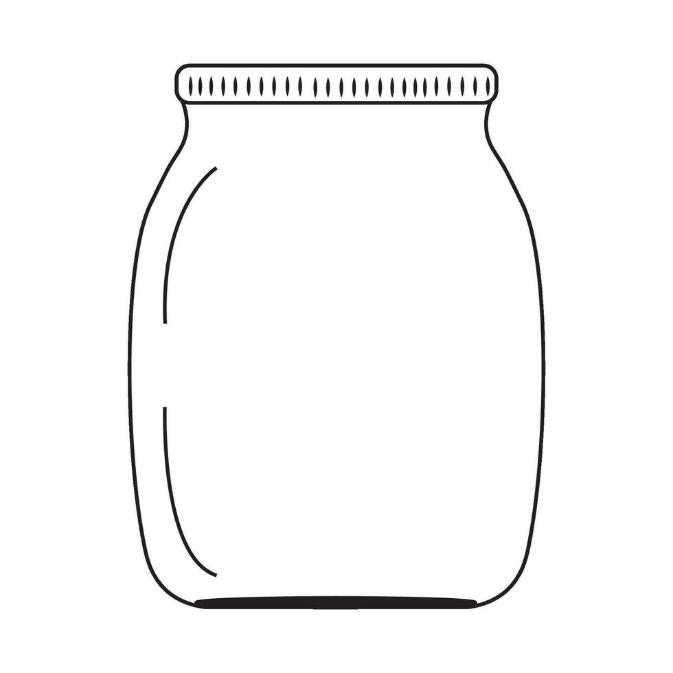 jar icon logo vector design template