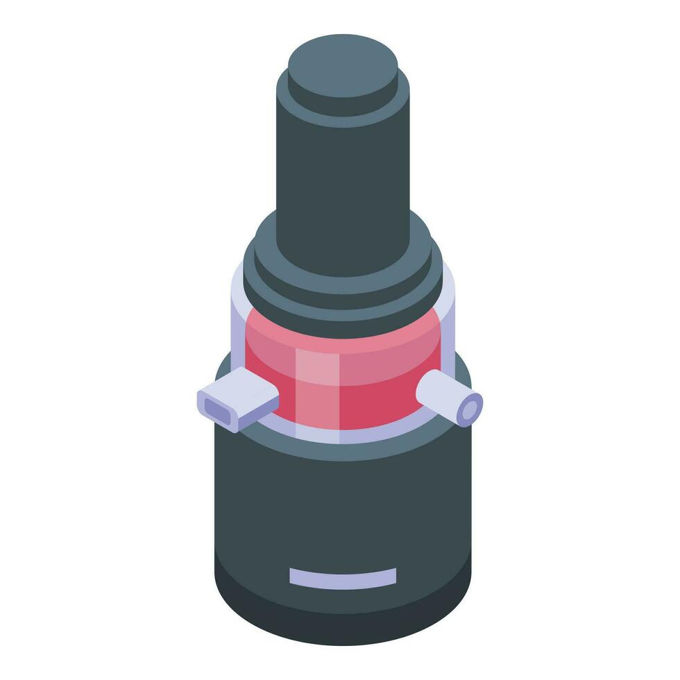 Small juicer icon isometric vector. Food machine vector