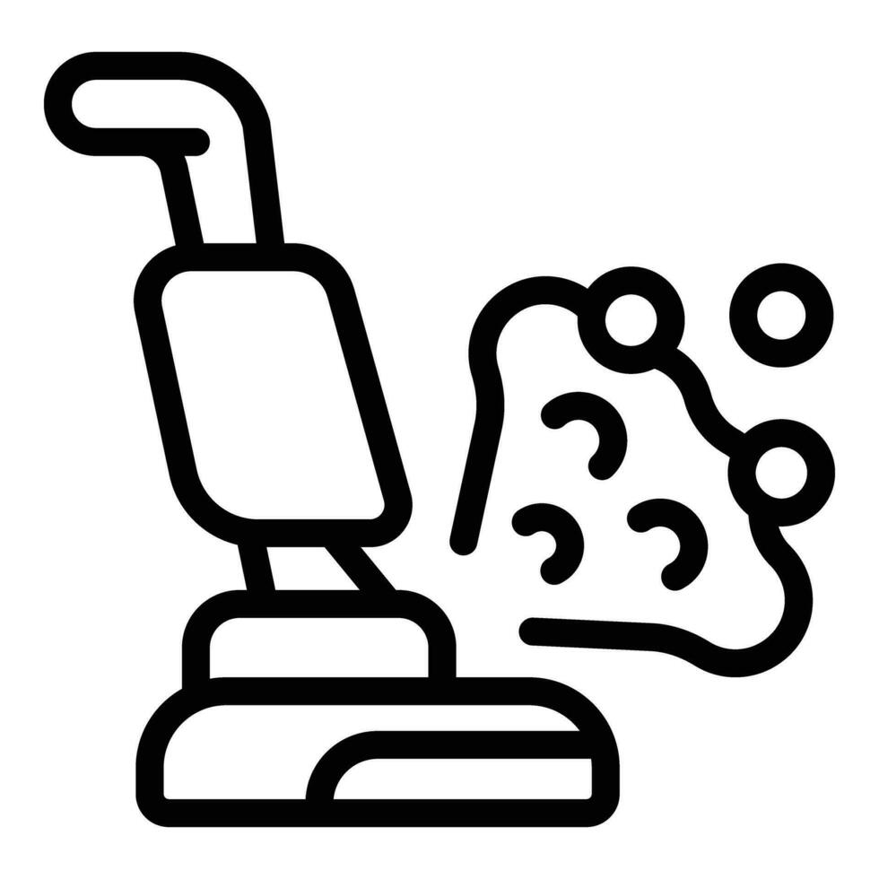 Modern ionizer vacuum cleaner icon outline vector. Tasks space vector