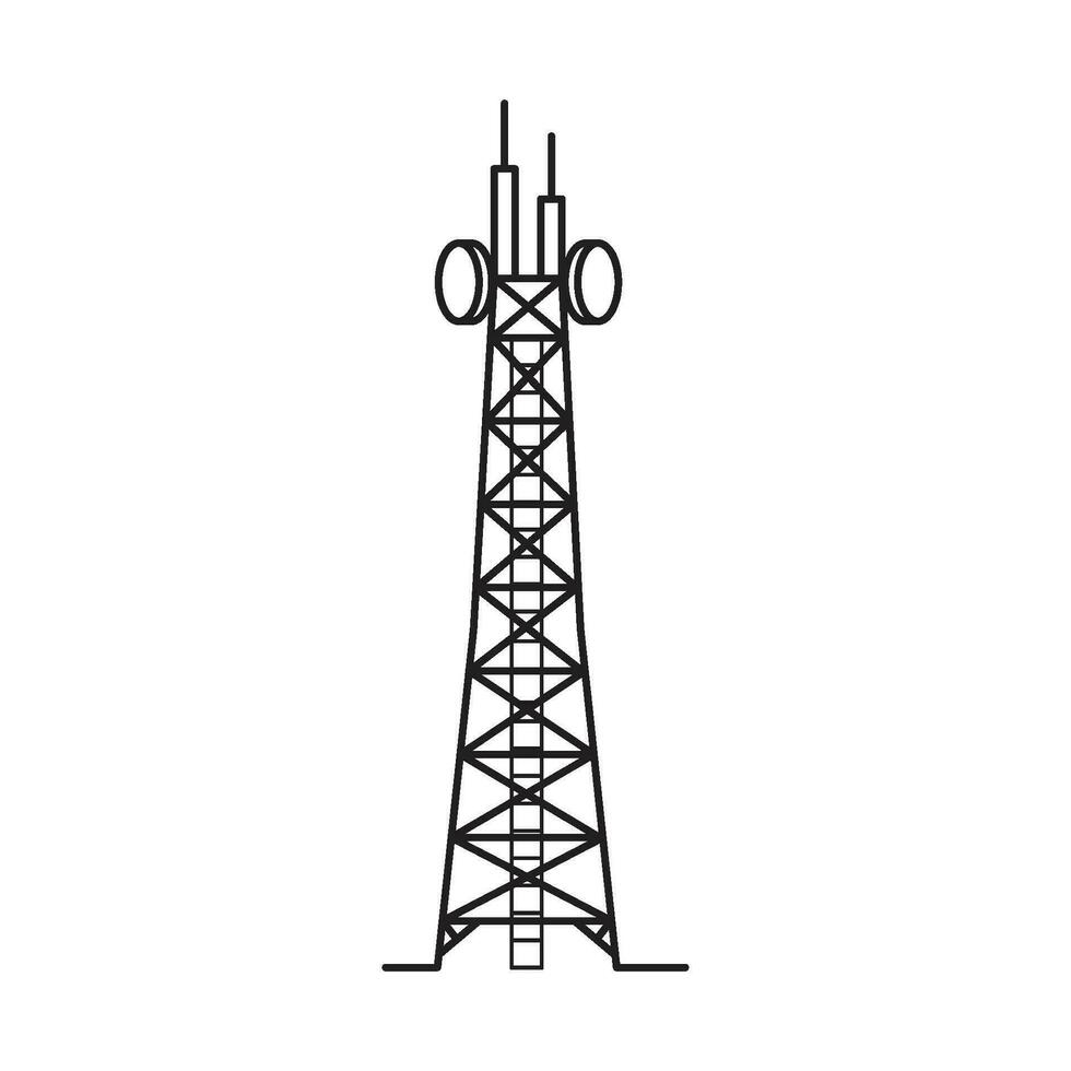 Tower icon vector illustration design