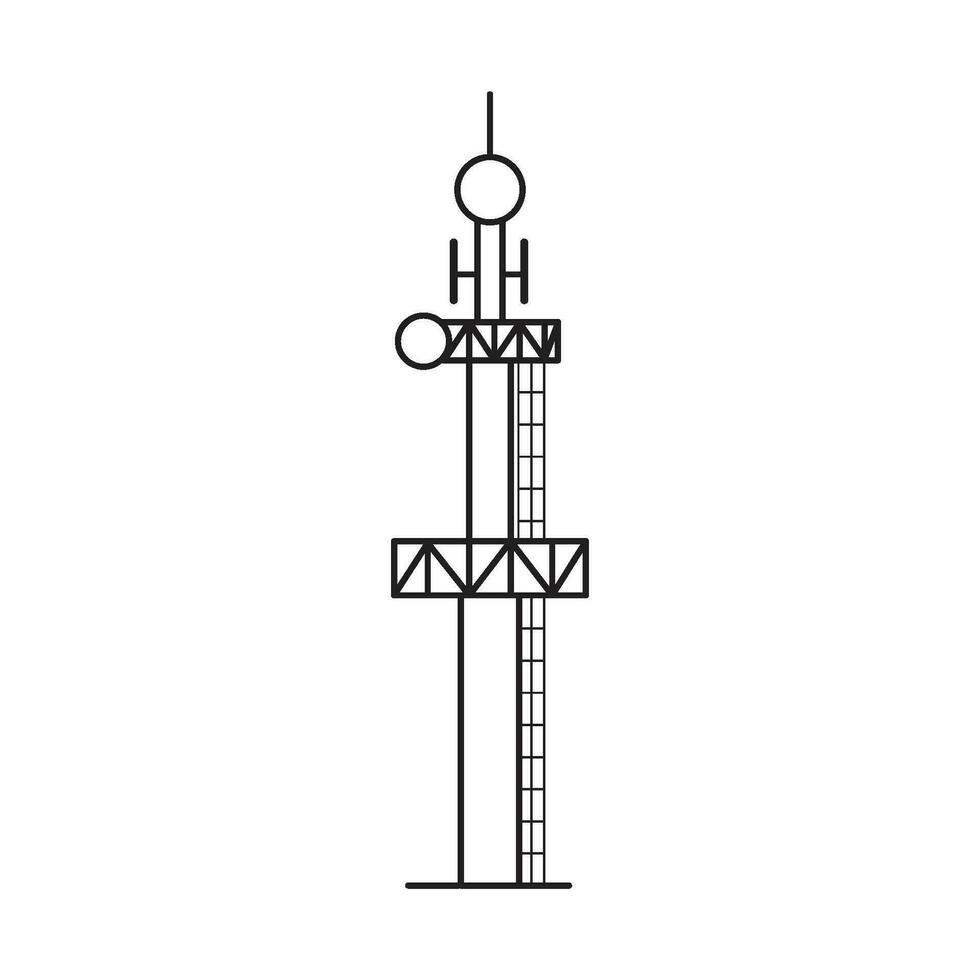 Tower icon vector illustration design