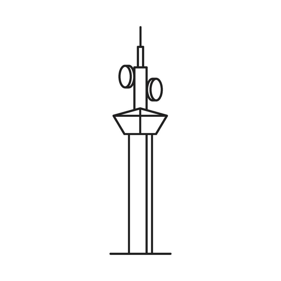 Tower icon vector illustration design