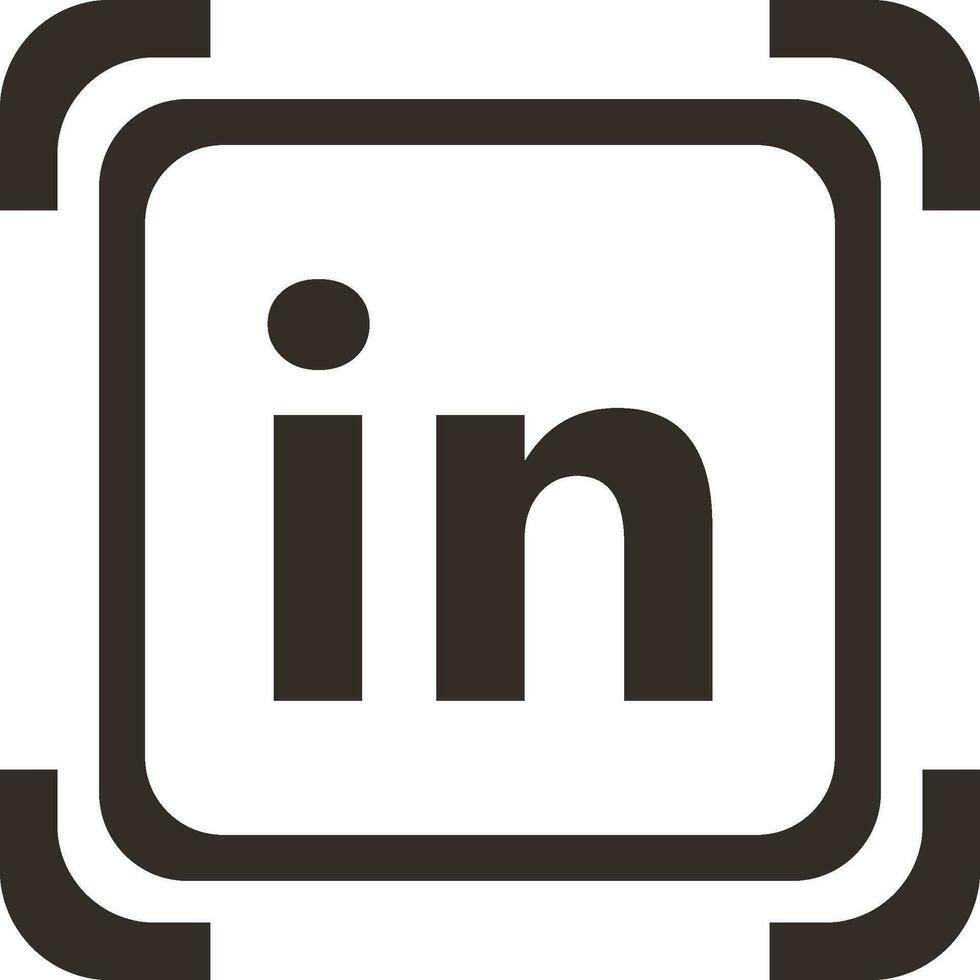 Social media icon vector element