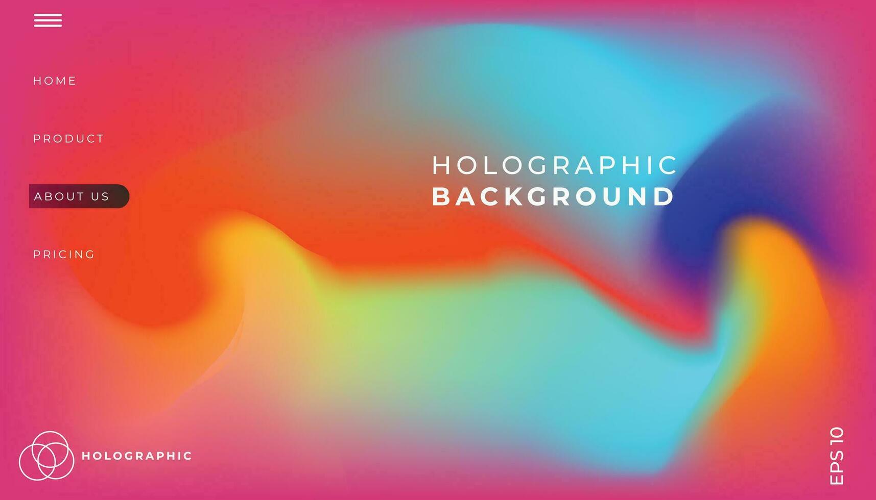 Trendy summer fluid gradient background, colorful abstract liquid 3d shapes. Futuristic design wallpaper for banner, poster, cover, flyer, presentation, advertising, landing page vector