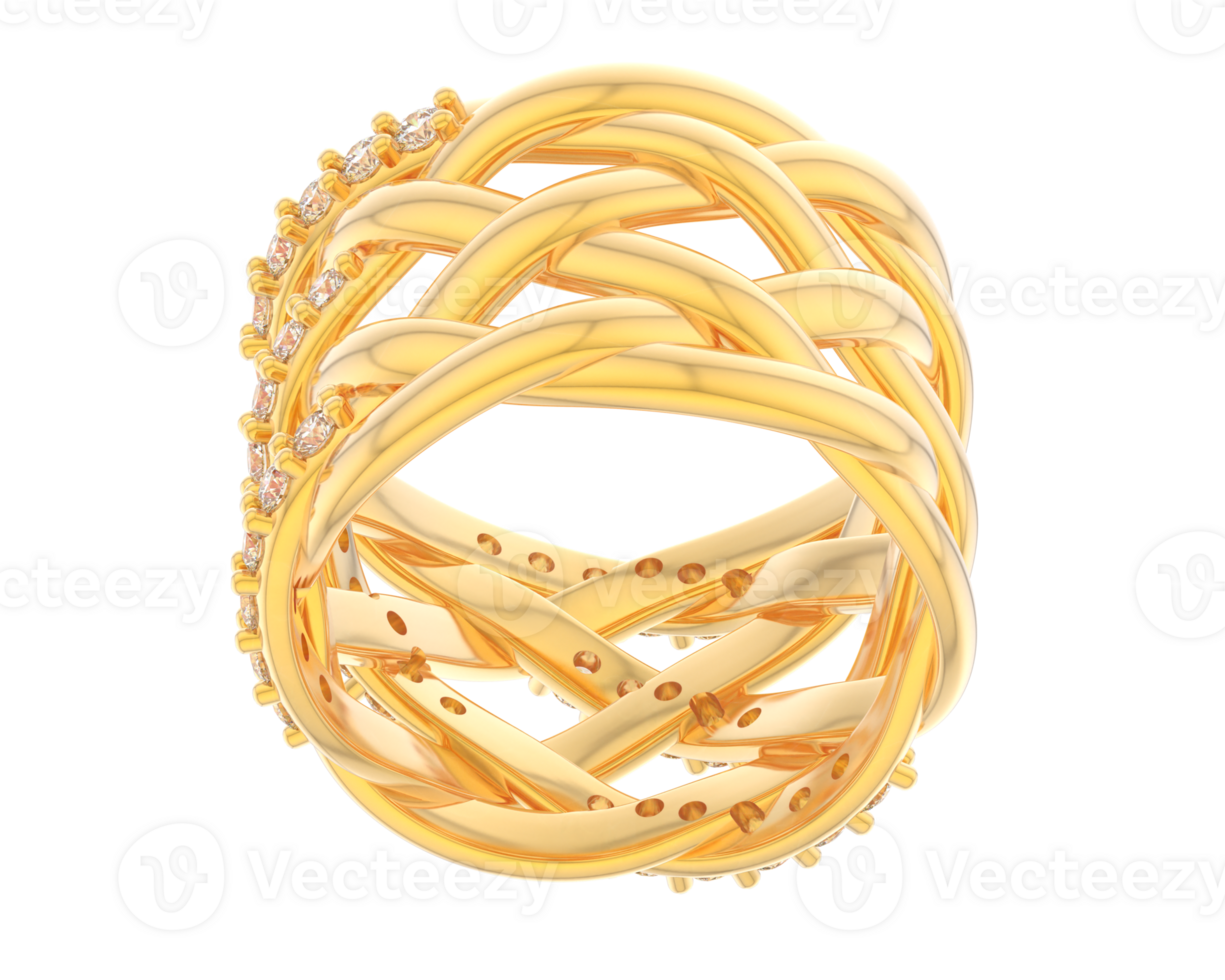 Jewelry isolated on background. 3d rendering - illustration png