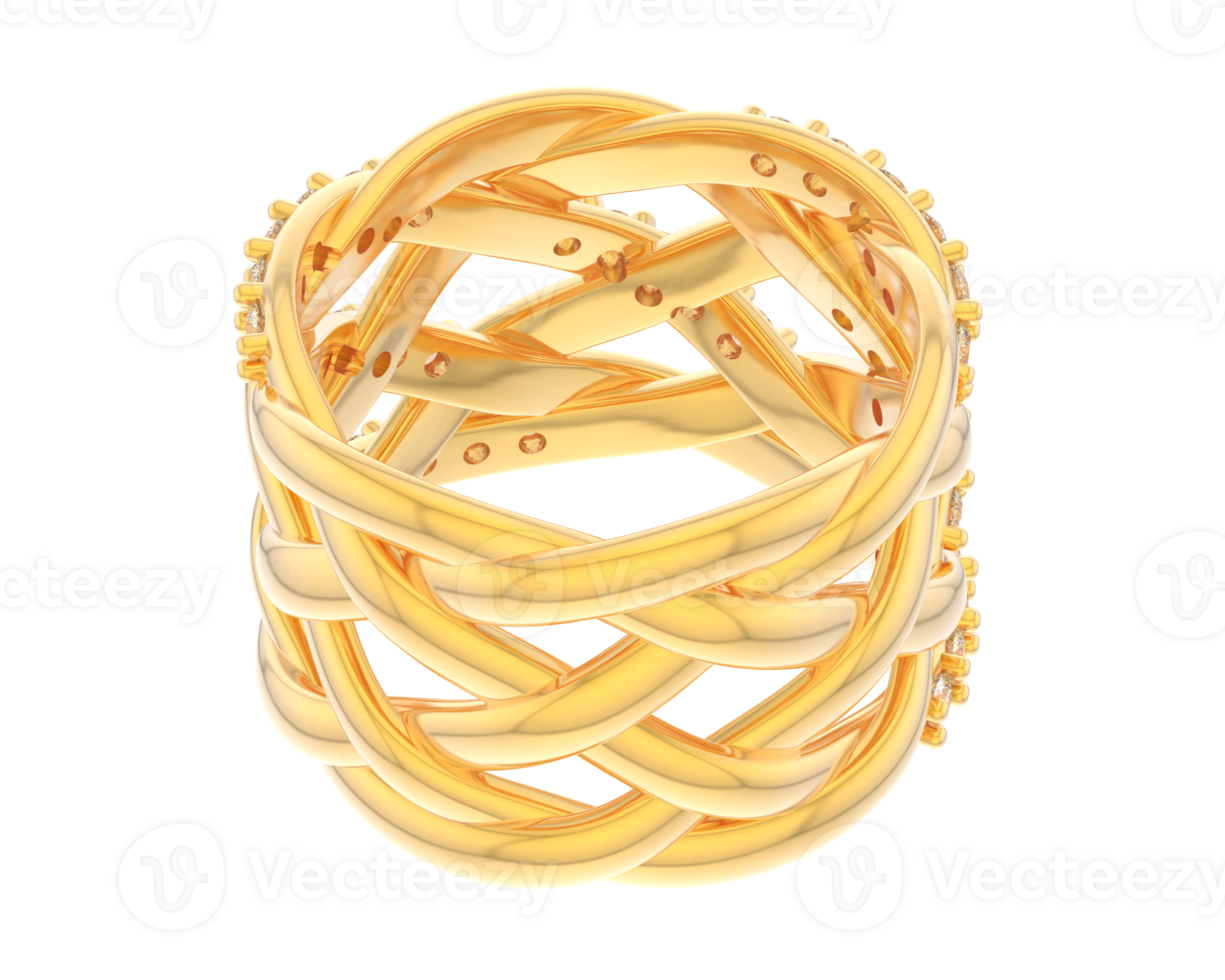 Jewelry isolated on background. 3d rendering - illustration png