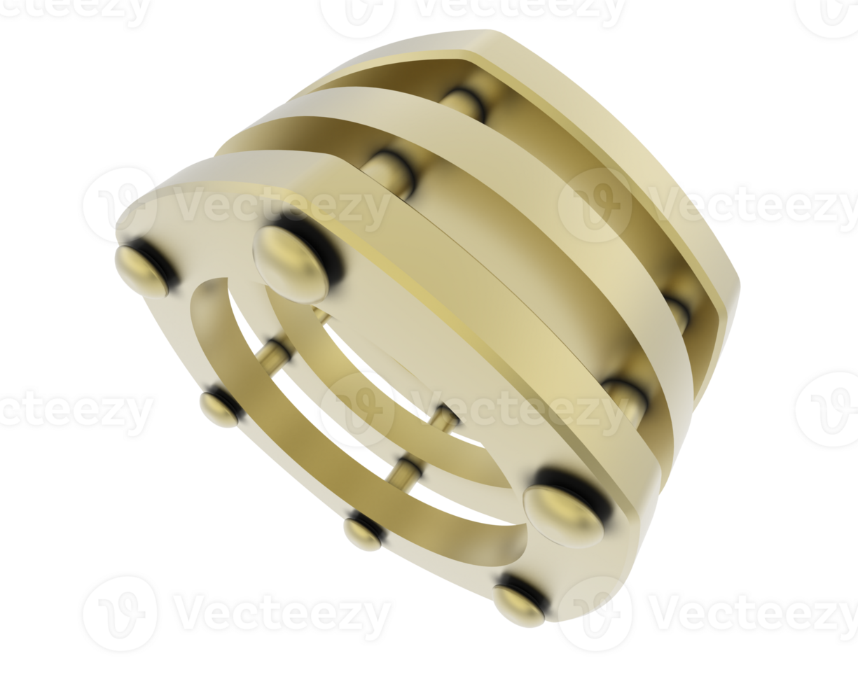 gioielleria isolato su sfondo. 3d interpretazione - illustrazione png