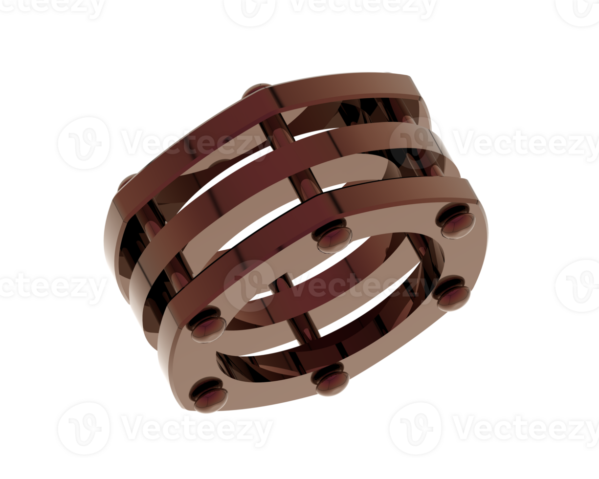 gioielleria isolato su sfondo. 3d interpretazione - illustrazione png