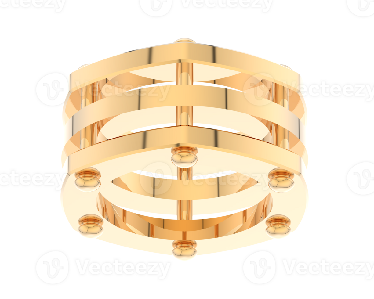 Schmuck isoliert auf Hintergrund. 3d Rendern - - Illustration png