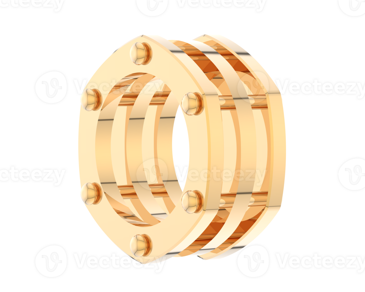 joyería aislado en antecedentes. 3d representación - ilustración png