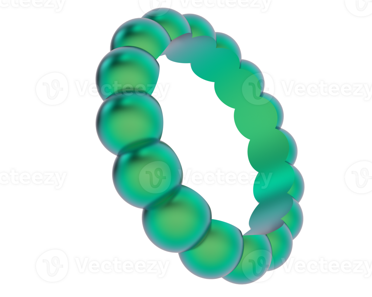 Jewelry isolated on background. 3d rendering - illustration png