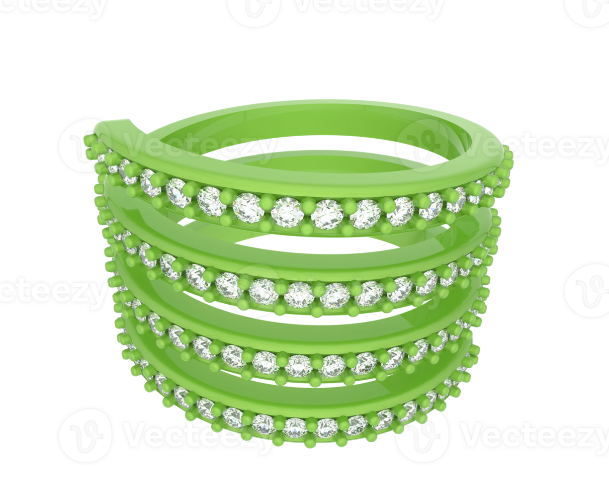 Jewelry isolated on background. 3d rendering - illustration png