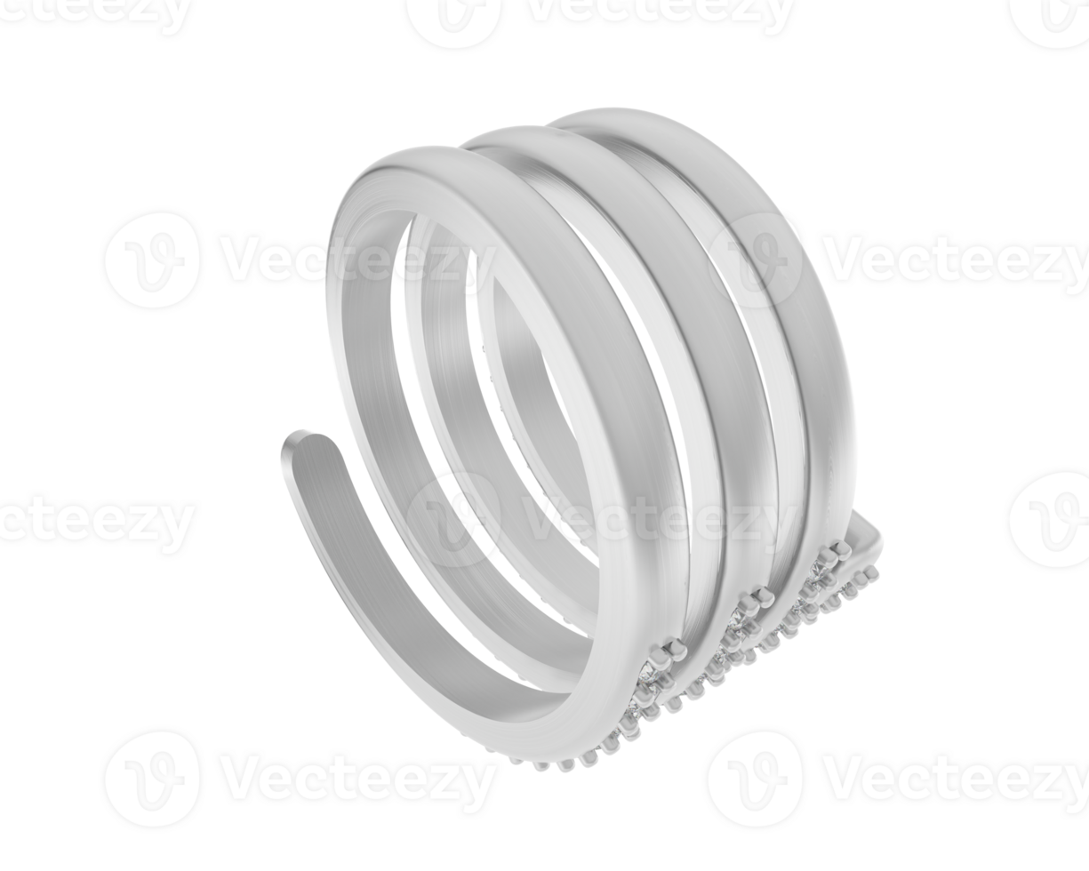 Jewelry isolated on background. 3d rendering - illustration png