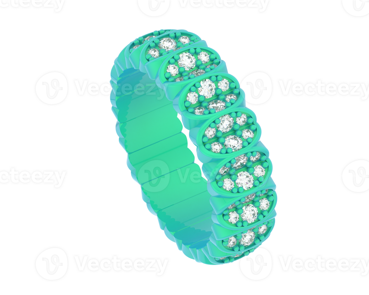 Jewelry isolated on background. 3d rendering - illustration png