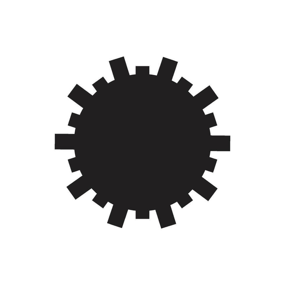 abstract circle icon vector
