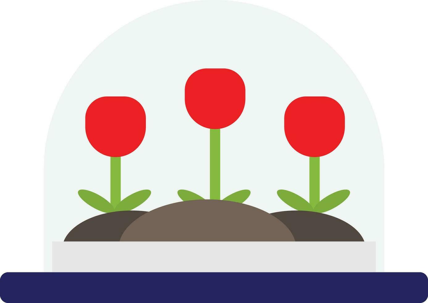 Smart Greenhouse Plant vector