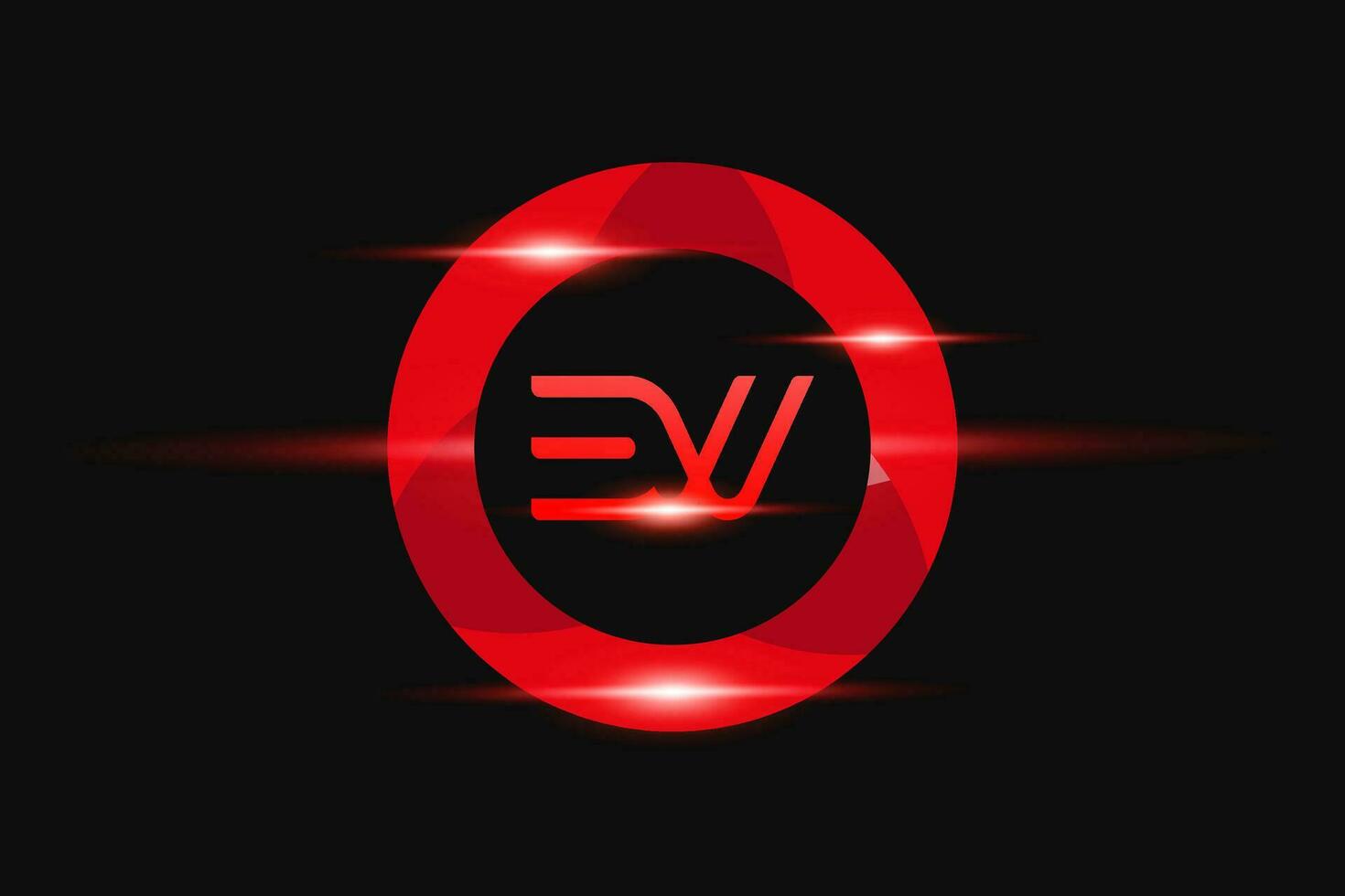 ew rojo logo diseño. vector logo diseño para negocio.