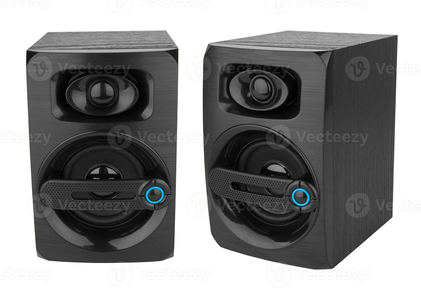 Portable speaker isolated photo