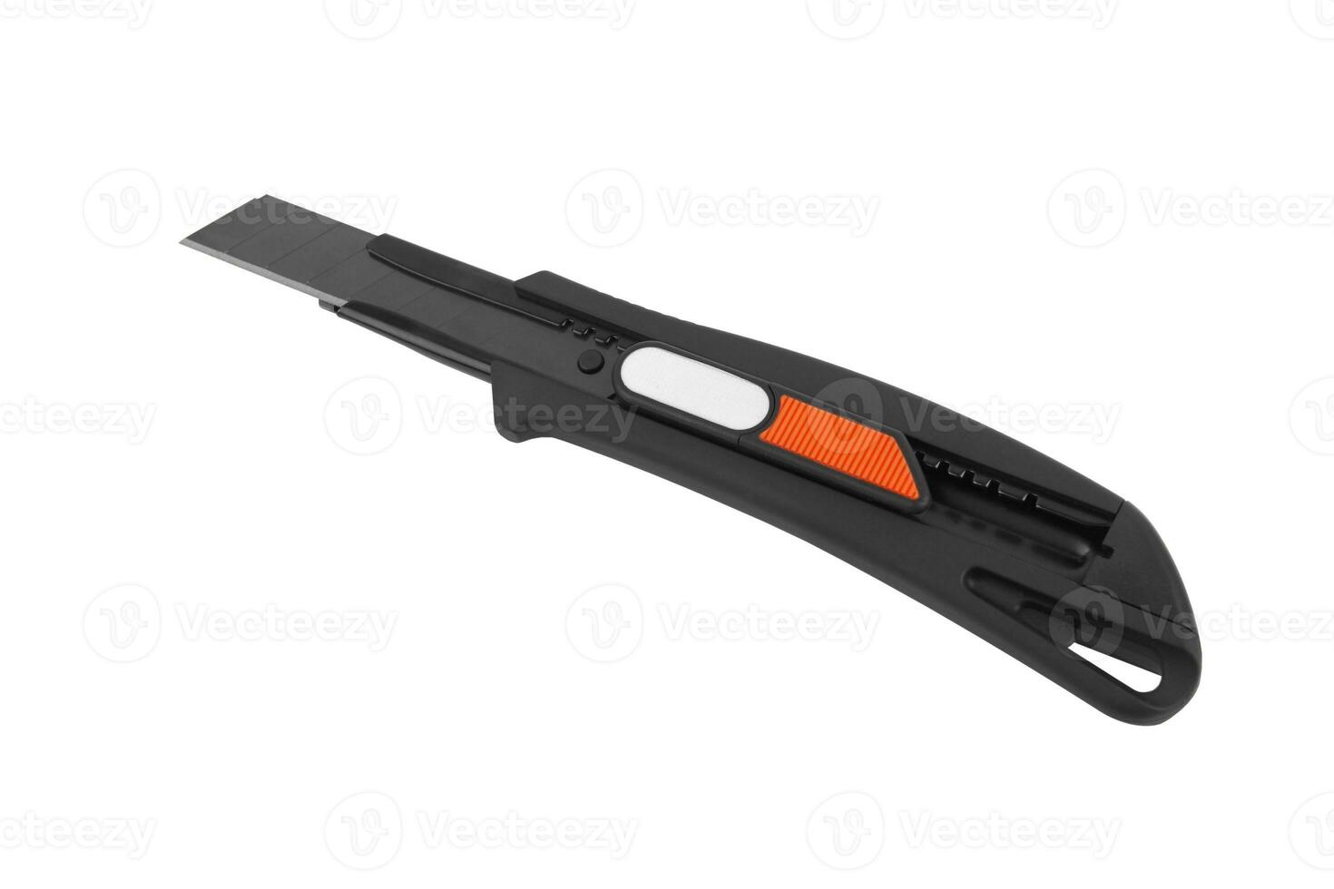Black utility knife photo