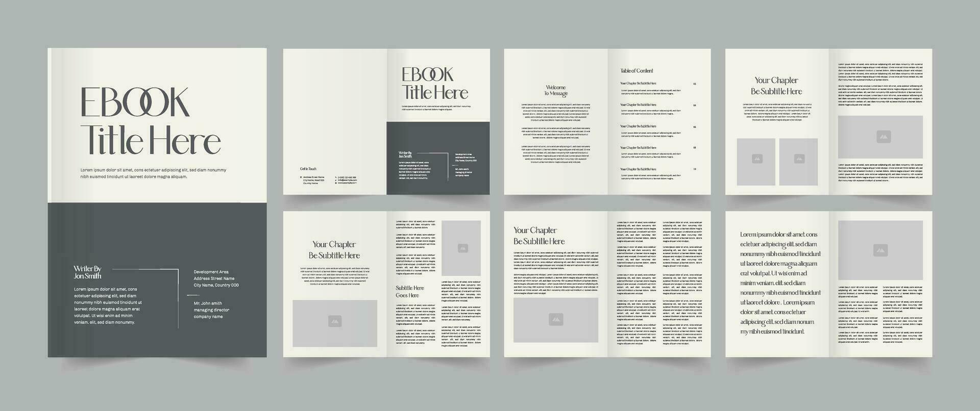 libro diseño diseño vector