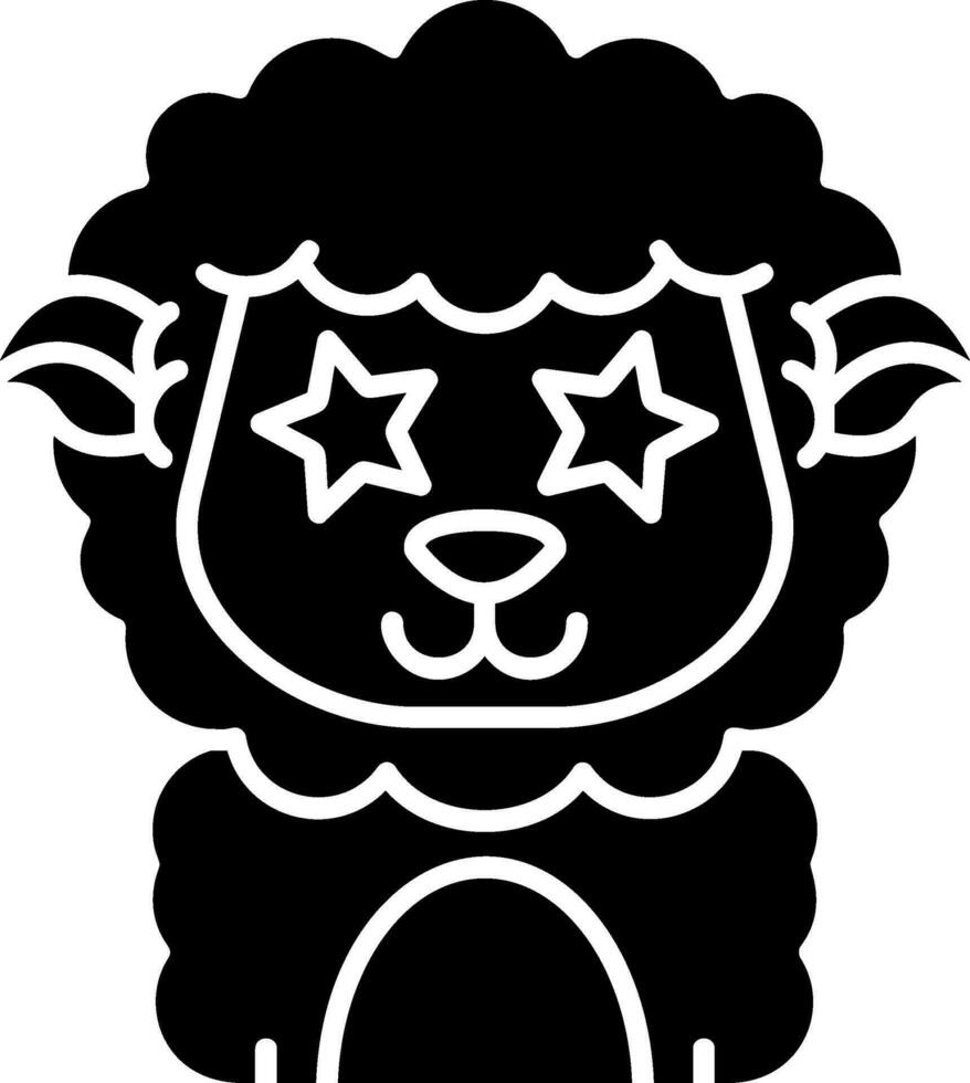 Famous Glyph Icon vector