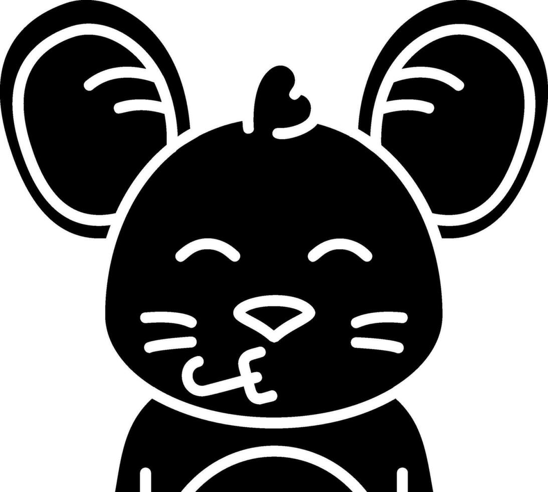 Congratulation Glyph Icon vector