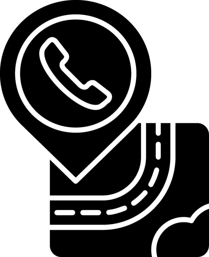 Help center Glyph Icon vector
