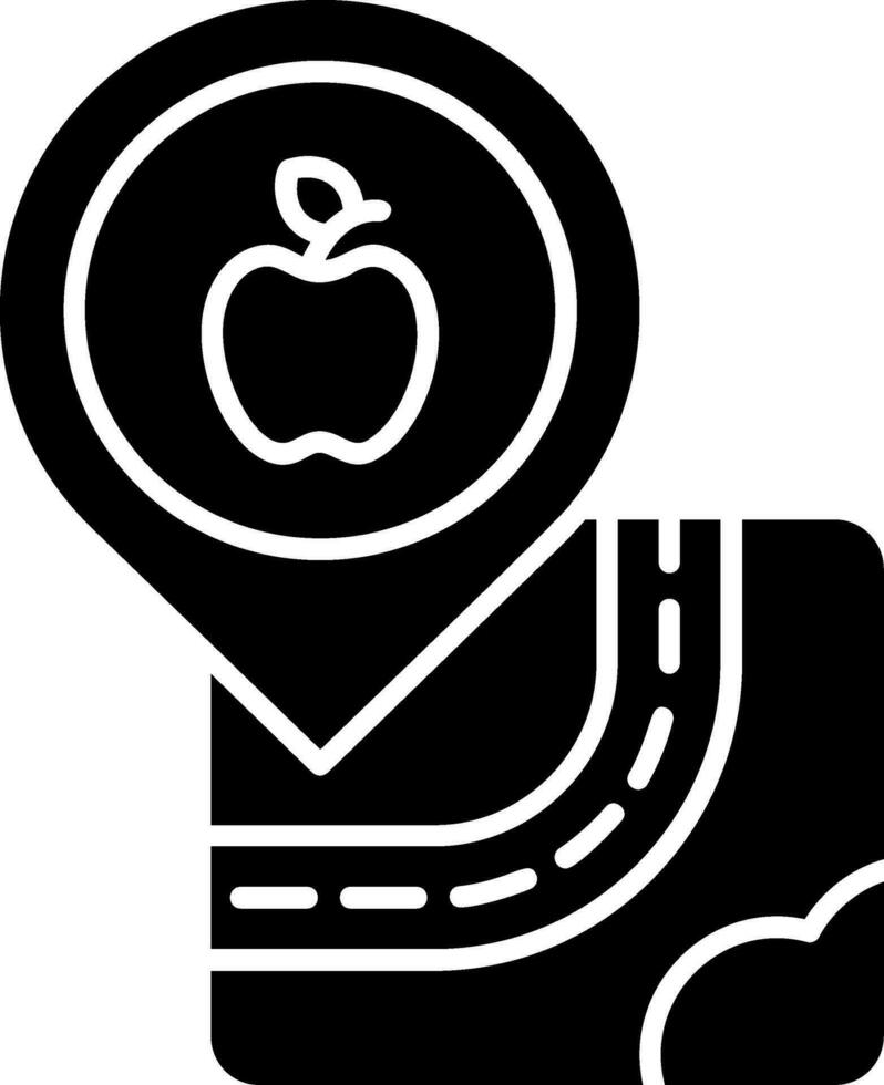 Glossaries Glyph Icon vector