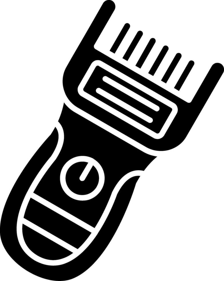 Trimmer Glyph Icon vector