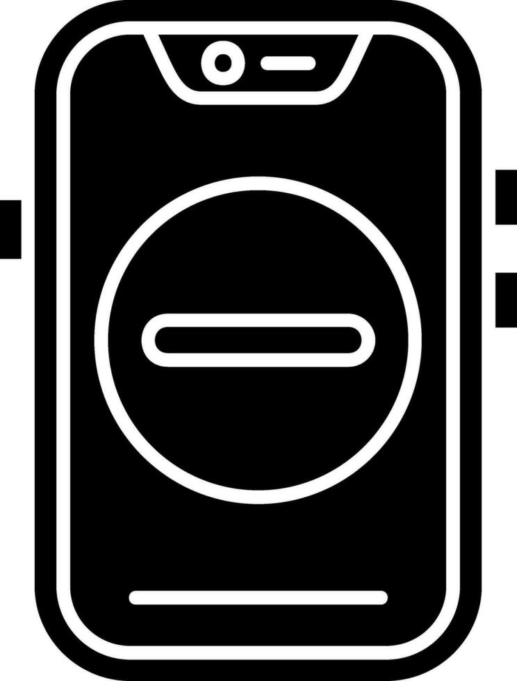 Remove Glyph Icon vector