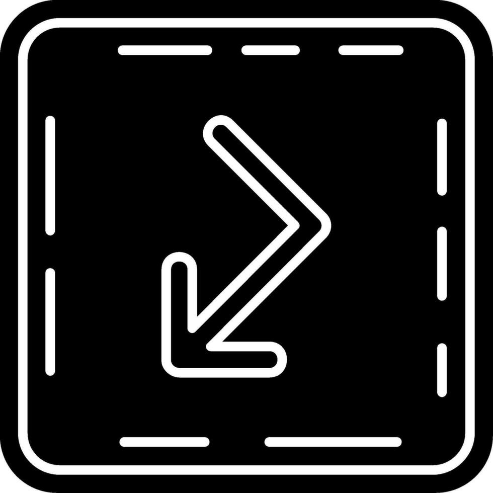 Bounce Glyph Icon vector