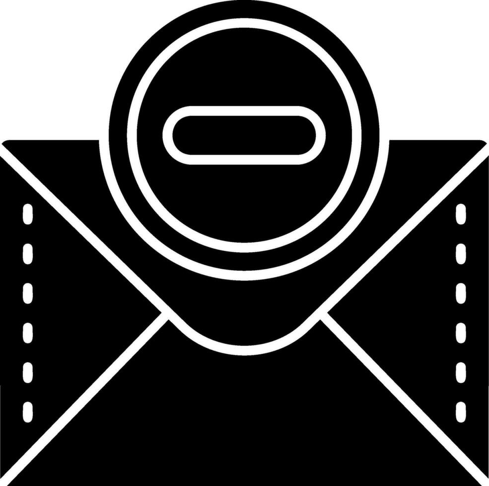 Block Glyph Icon vector