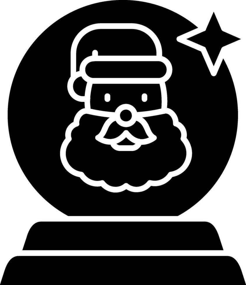 Jingle bell Glyph Icon vector