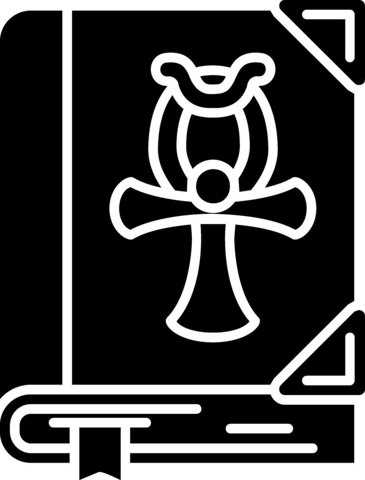 History Glyph Icon vector
