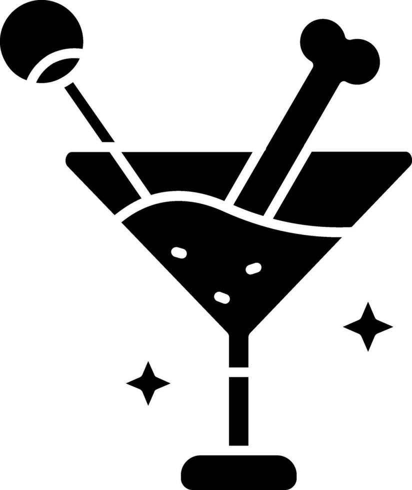 Drink Glyph Icon vector