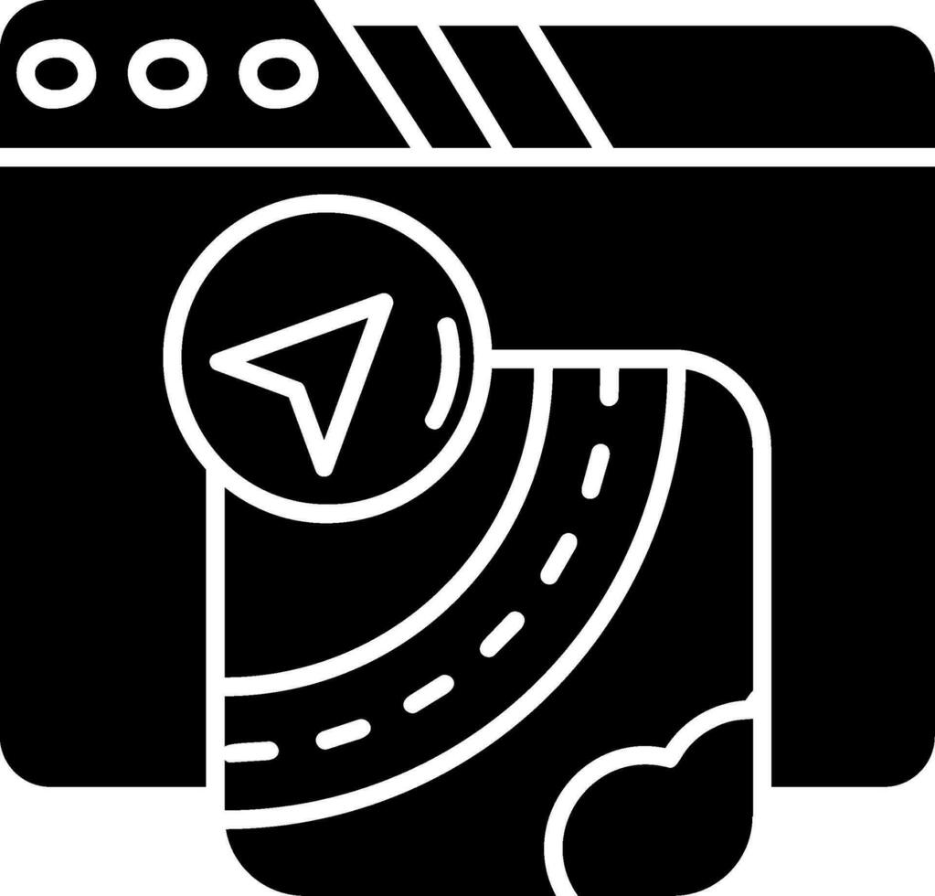 Gpu Glyph Icon vector