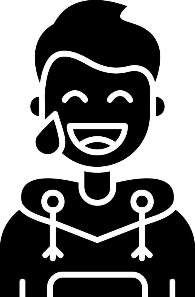 Sweat Glyph Icon vector