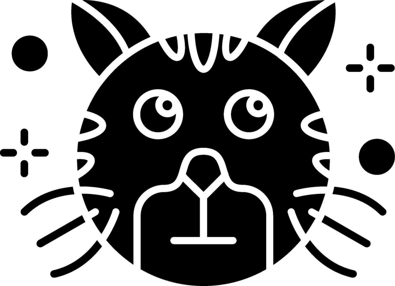 Rolling eyes Glyph Icon vector