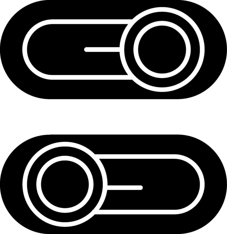 Switch Glyph Icon vector