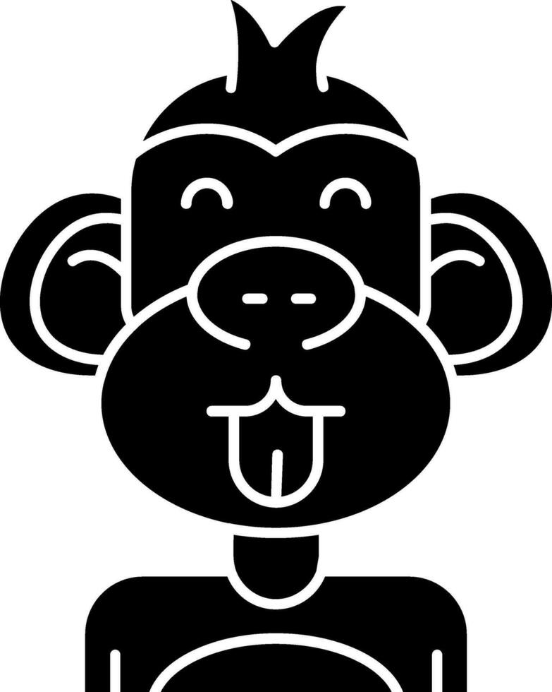 Cute Glyph Icon vector
