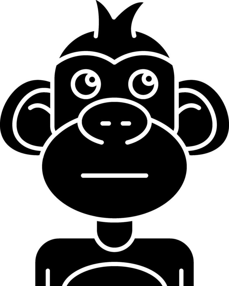 Rolling eyes Glyph Icon vector