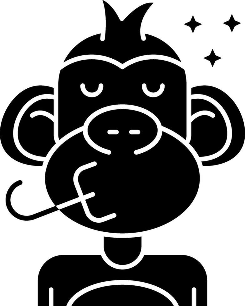 Congratulation Glyph Icon vector
