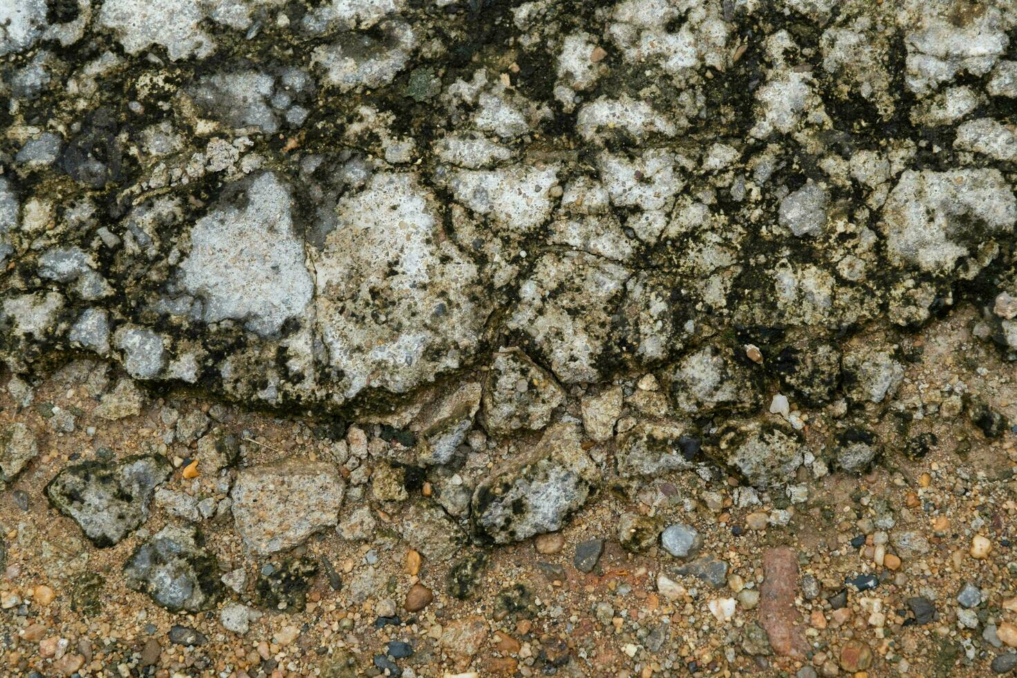 Grunge cement concrete walls or floors with crack. Abstract background of crack concrete wall. Cracked concrete texture closeup background. photo
