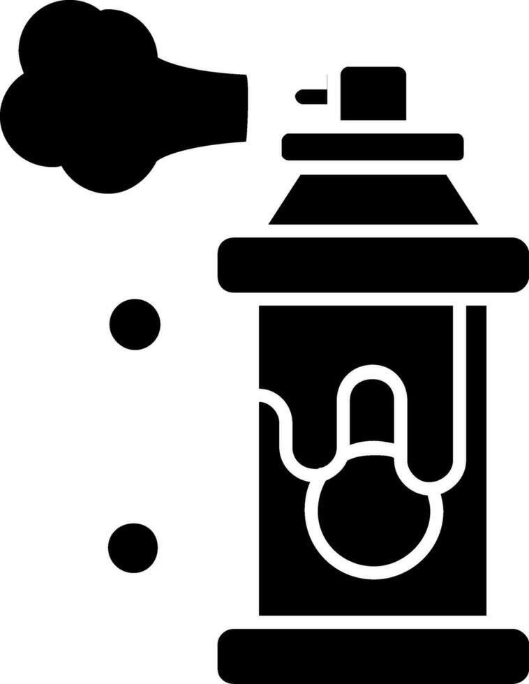 Spray Glyph Icon vector