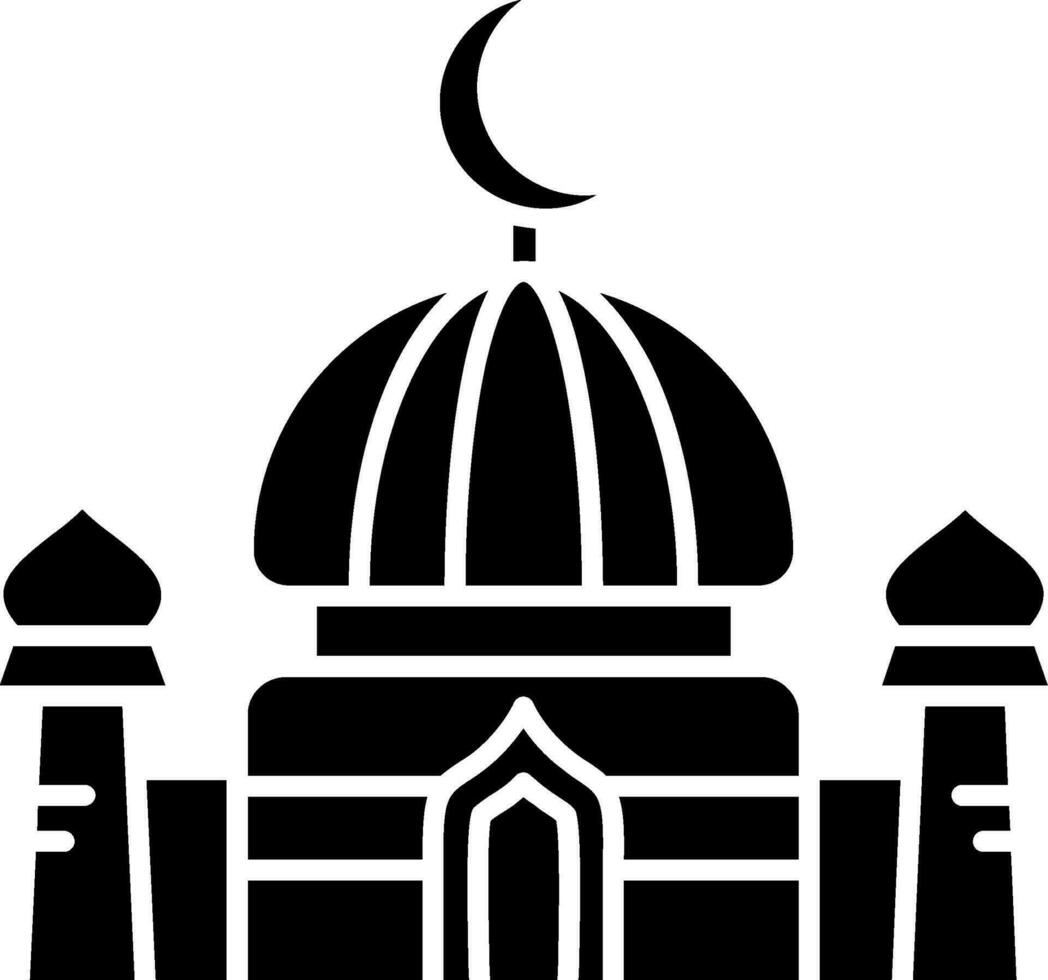 Dome Glyph Icon vector