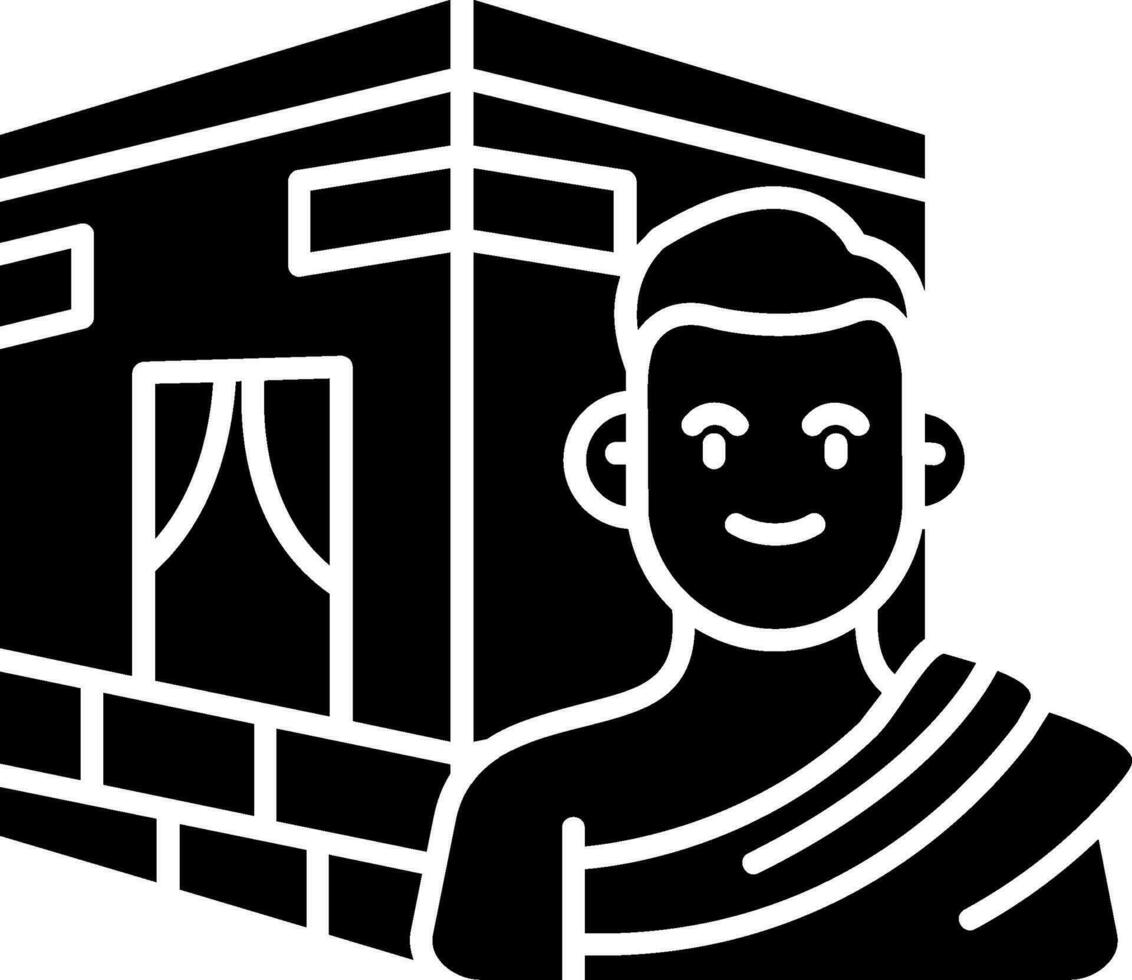 Umrah Glyph Icon vector