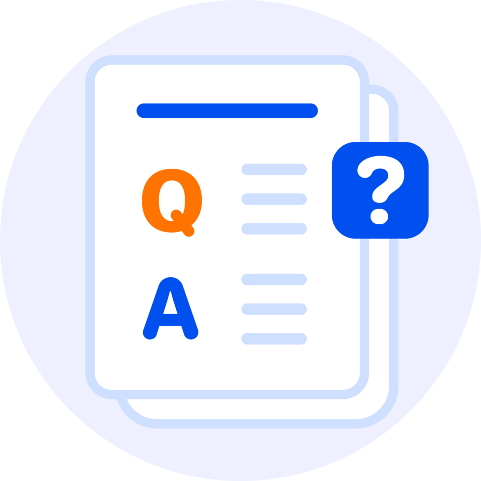 survey questions modern icon illustration png