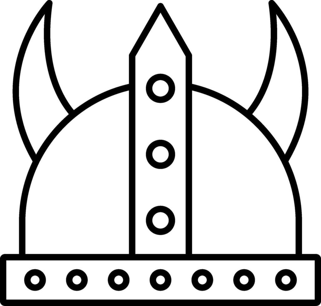 Viking Line Icon vector