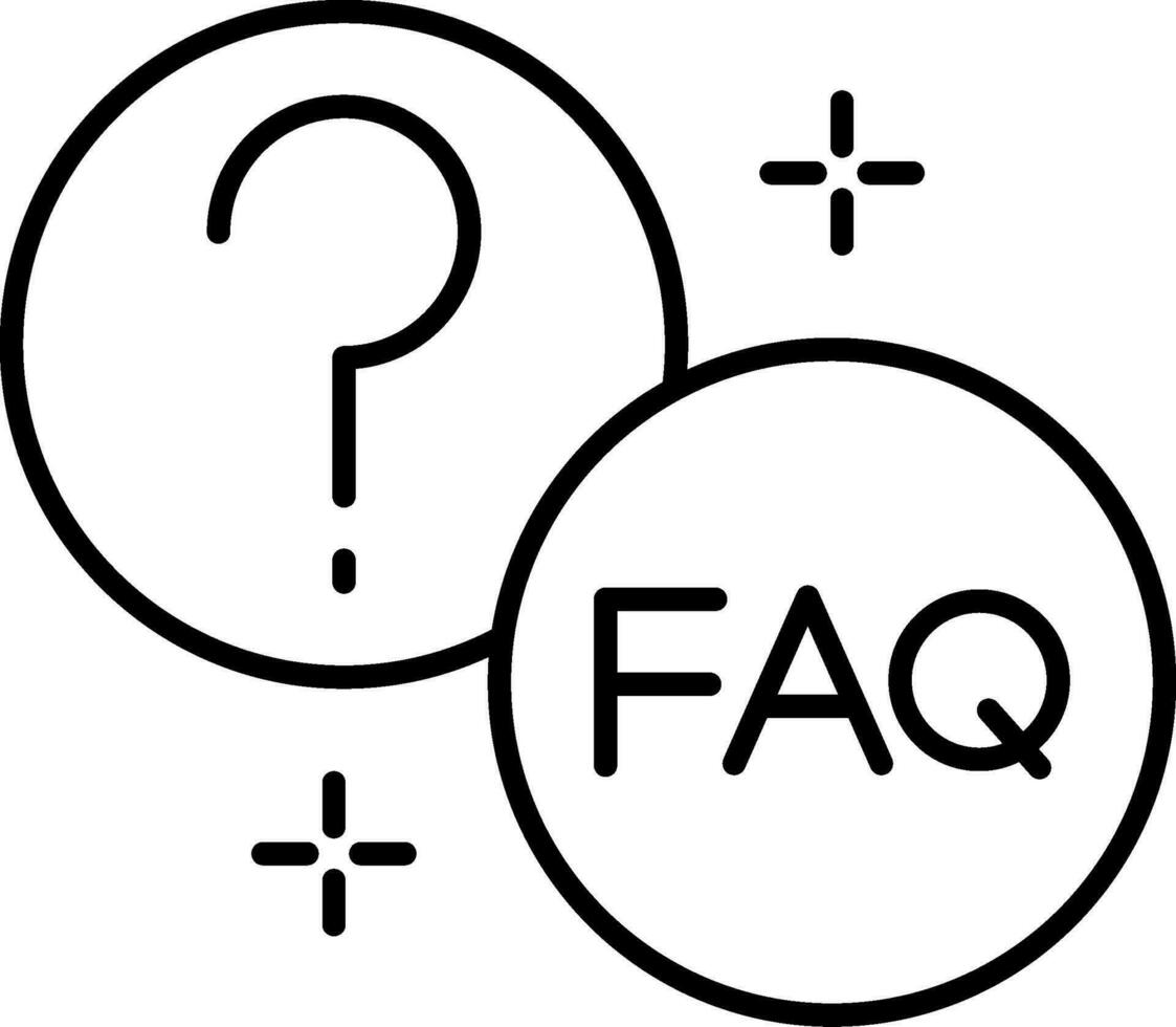 Question Line Icon 36607954 Vector Art at Vecteezy