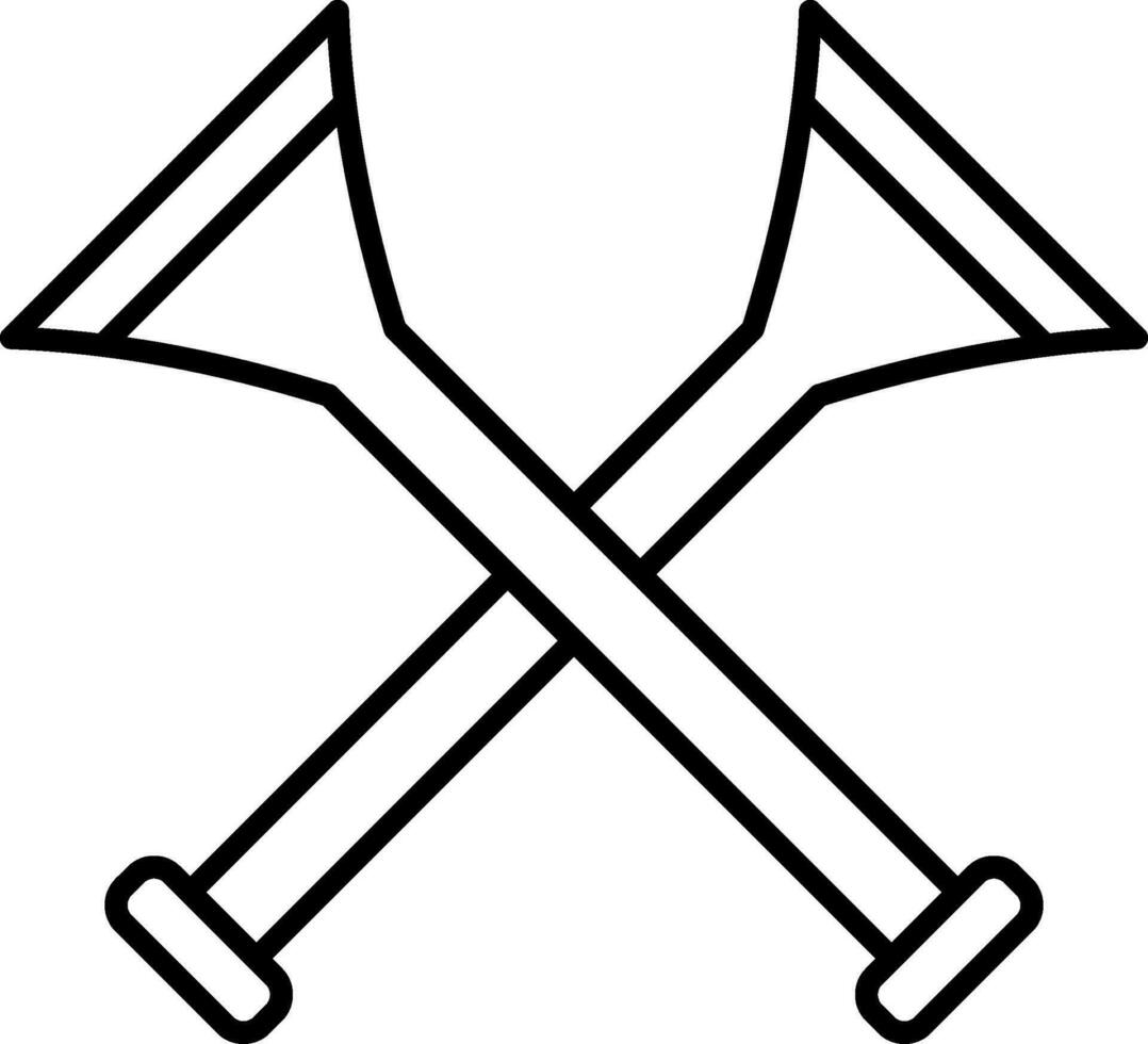 Vuvuzela Line Icon vector